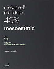 Kup Zestaw "Peeling migdałowy 40% - Mesoestetic Mesopeel Mandelic Peel 40% (acid/peel/50ml + neutralizator/50ml)