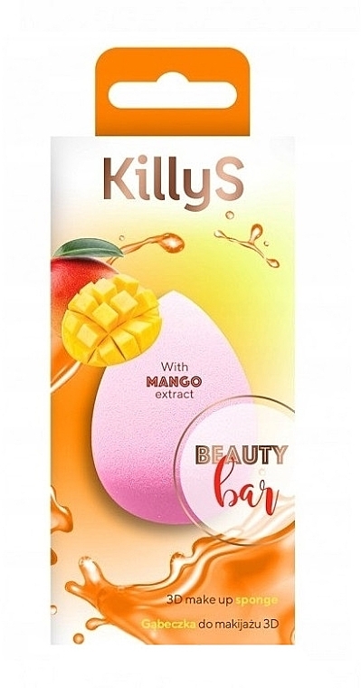 Gąbka do makijażu z ekstraktem z mango - Killys Beauty Bar 3D — Zdjęcie N1