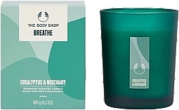 Świeca zapachowa Breathe - The Body Shop Breathe Eucalyptus & Rosemary Renewing Scented Candle  — Zdjęcie N1