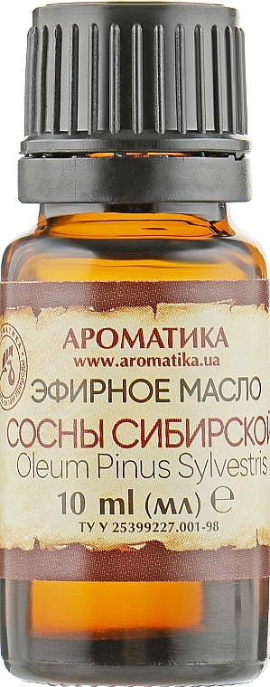 Olejek eteryczny Sosna syberyjska - Aromatika — Zdjęcie N3