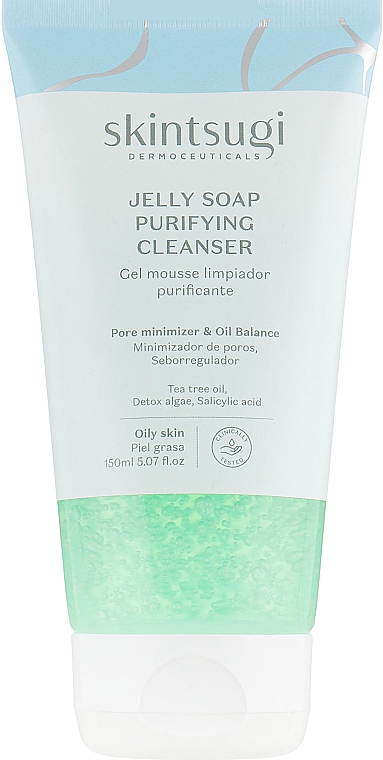 Delikatne mydło w żelu do oczyszczania twarzy - Skintsugi Jelly Soap Purifying Cleanser — Zdjęcie N1