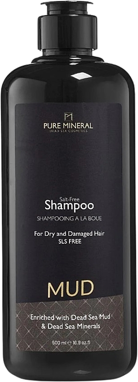 Szampon borowinowy do włosów - Pure Mineral Mud Hair Shampoo — Zdjęcie N1