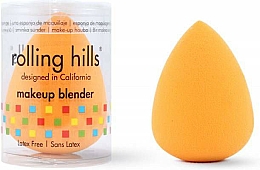 Gąbka do makijażu Pomarańczowa - Rolling Hills Makeup Blender Light Orange — Zdjęcie N1