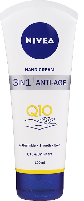 Przeciwstarzeniowy krem do rąk - NIVEA Q10 Anti-Age Care Hand Cream