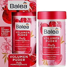 Puder zwiększający objętość włosów - Balea Volume Pretty Pomegranate Powder — Zdjęcie N2