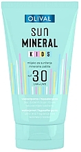 Mineralne mleczko przeciwsłoneczne do ciała dla dzieci SPF 30 - Olival Sun Mineral Kids Milk SPF 30 — Zdjęcie N1