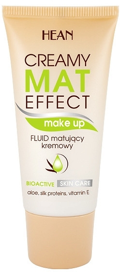 Kremowy fluid matujący - Hean Creamy Mat Effect — Zdjęcie N1