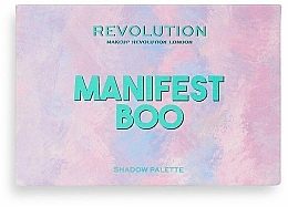 Paleta cieni do powiek - Makeup Revolution Power Shadow Palette Manifest Boo — Zdjęcie N2
