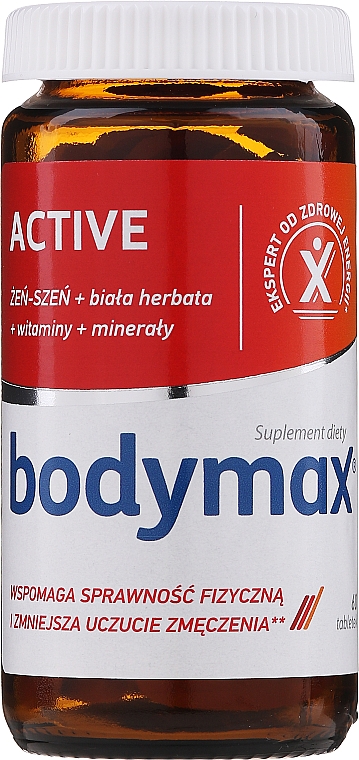 Suplement diety dla aktywnych fizycznie - Bodymax Active — Zdjęcie N2