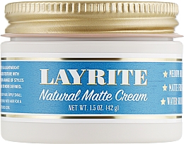 Kup Matujący krem ​​do stylizacji włosów - Layrite Natural Matte Cream