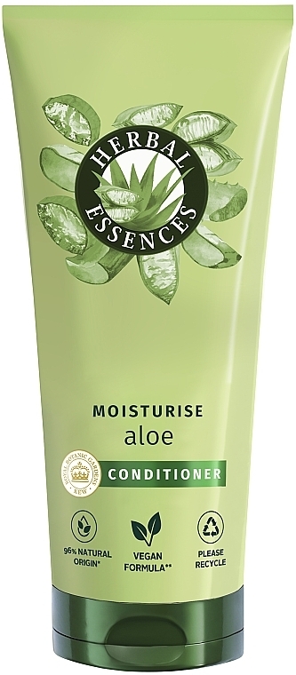 Nawilżająca odżywka do włosów Aloes - Herbal Essences Moisturise Aloe Conditioner  — Zdjęcie N1