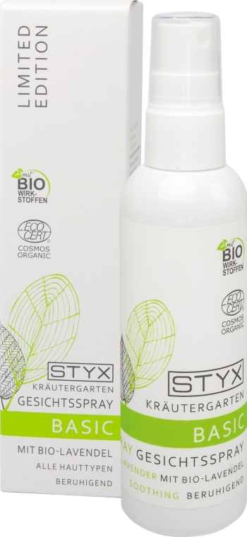 Łagodzący spray do twarzy z organiczną lawendą - Styx Naturcosmetic Basic Soothing Facial Spray With Organic Lavender — Zdjęcie N1