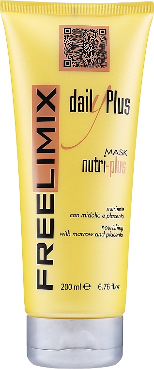 Odżywcza maska do włosów - Freelimix Daily Plus Nutri-Plus Shampoo Mask — Zdjęcie N1