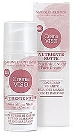 Odżywczy krem do twarzy na noc - Sapone Di Un Tempo Skincare Nourishing Night Facial Cream — Zdjęcie N1