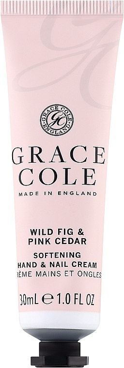 Krem do rąk i paznokci Figa i cedr - Grace Cole Wild Fig & Pink Cedar Hand & Nail Cream — Zdjęcie N1