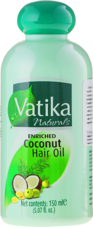 Olej kokosowy do włosów - Dabur Vatika Enriched Coconut Hair Oil — Zdjęcie N1