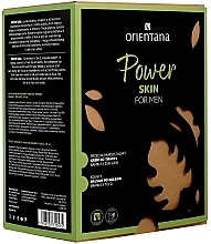 Zestaw - Orientana Power Skin For Man (cr/50ml + ash/balm/75ml) — Zdjęcie N2