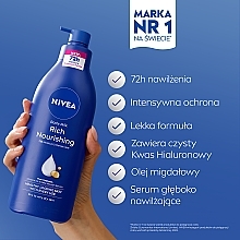 Odżywcze mleczko do ciała - NIVEA Nourishing Body Milk — Zdjęcie N3