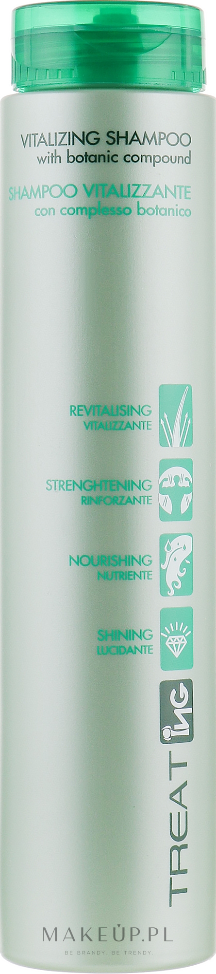 Wwzmocniający szampon do włosów - ING Professional Treat-ING Vitalizing Shampoo — Zdjęcie 250 ml