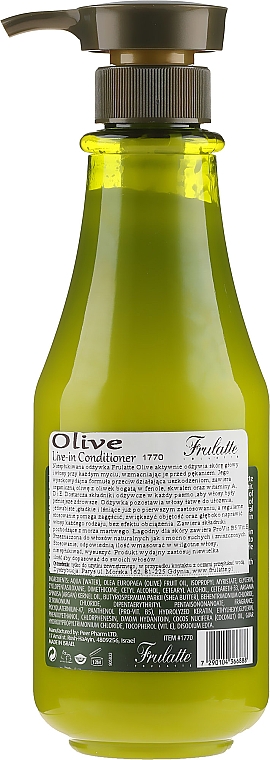 Odżywka do włosów bez spłukiwania - Frulatte Olive Leave-In Conditioner — Zdjęcie N2
