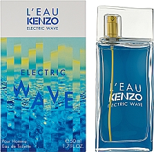 Kenzo L'Eau Par Kenzo Electric Wave Pour Homme - Woda toaletowa — Zdjęcie N2