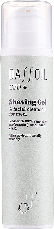 Żel do golenia dla mężczyzn - Spacecat CBD Shaving Gel — Zdjęcie N1