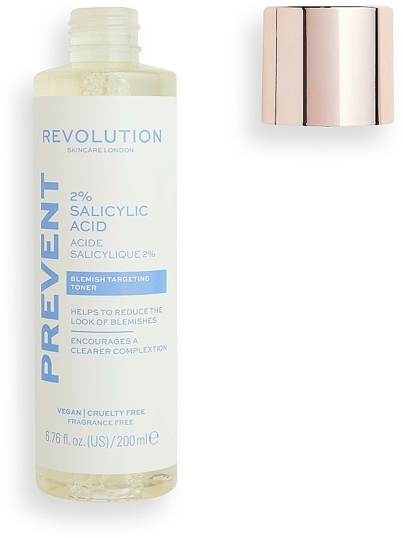 Tonik do ciała z kwasem salicylowym - Makeup Revolution Salicylic Acid Toner 2% — Zdjęcie N2