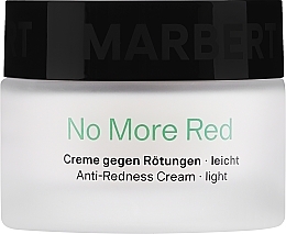 Lekki krem przeciw zaczerwienieniom - Marbert No More Red Anti-Redness Cream Light — Zdjęcie N2