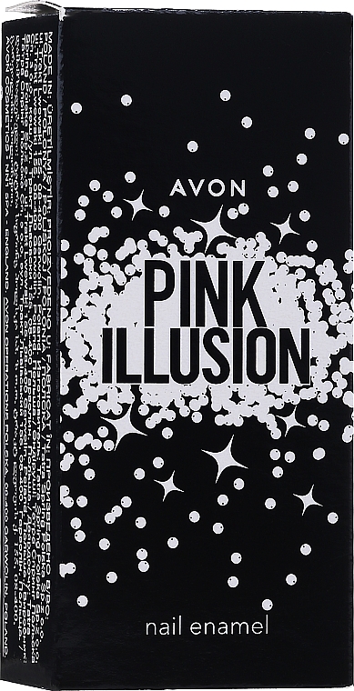 Szybkoschnący lakier do paznokci - Avon Pink Illusion Nail Enamel — фото N2