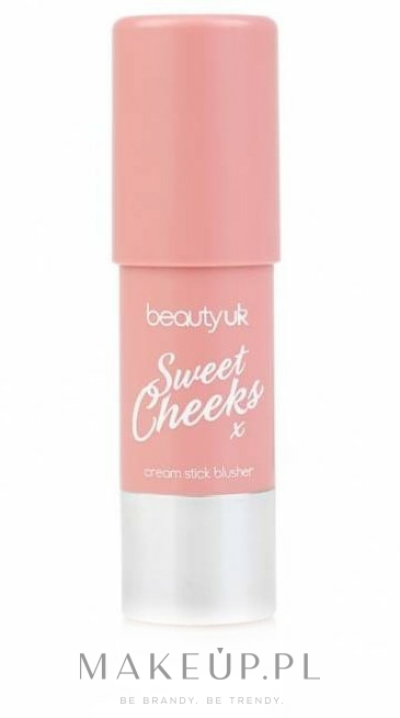 Róż w sztyfcie - Beauty UK Sweet Cheeks Cream Stick Blusher — Zdjęcie 2 - Turkish Delight