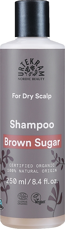Organiczny szampon z brązowym cukrem do suchej skóry głowy - Urtekram Brown Sugar Shampoo Dry Scalp — Zdjęcie N1