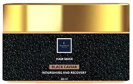 Maska do włosów z ekstraktem z czarnego kawioru - Famirel Black Caviar Hair Mask — Zdjęcie N1