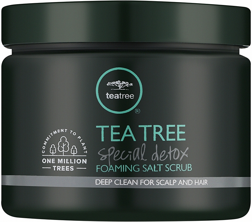 Peeling do włosów i skóry głowy - Paul Mitchell Tea Tree Special Detox Foaming Salt Scrub — Zdjęcie N1