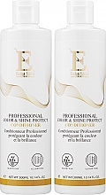 Zestaw - Eclat Skin London Professional Color & Shine Protect Conditioner (h/cond/2x300ml) — Zdjęcie N1