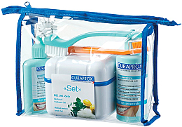 Kup Zestaw - Curaprox Denture And Gum Care Cleaning Kit