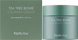 Krem do twarzy z drzewem herbacianym do skóry problematycznej - FarmStay Tea Tree Biome Calming Cream  — Zdjęcie N2