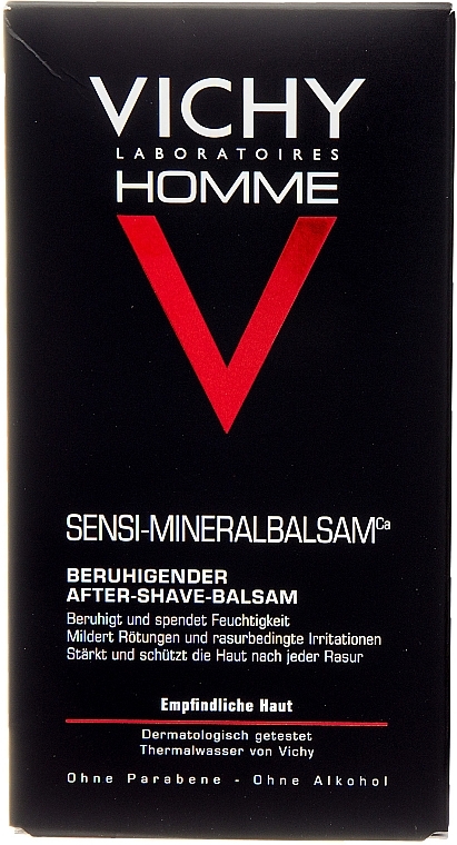 PRZECENA! Balsam po goleniu - Vichy Homme Sensi-Baume After-Shave Balm * — Zdjęcie N3