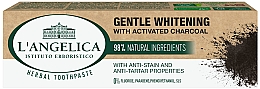Kup Pasta do zębów z węglem aktywnym - L'Angelica Gentle Whitening With Activated Charcoal Toothpaste 