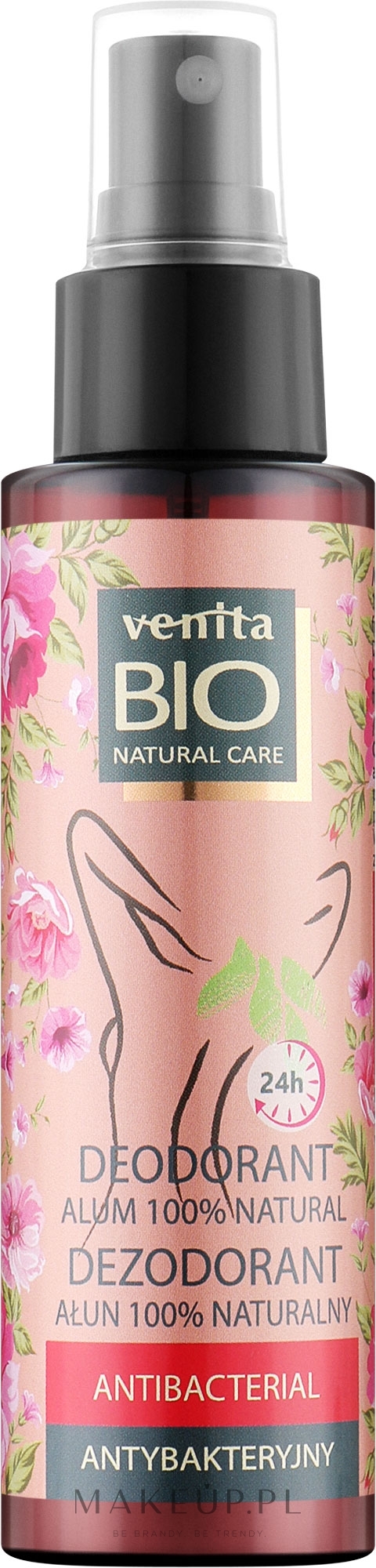 Dezodorant antybakteryjny - Venita Bio Natural Care Woman Antibacterial Deo — Zdjęcie 100 ml