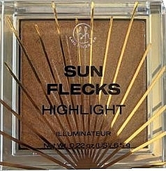 Rozświetlacz do twarzy - BH Cosmetics Los Angeles Sun Flecks Highlight — Zdjęcie N2