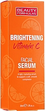 Kup PRZECENA! Rozjaśniające serum do twarzy z witaminą C - Beauty Formulas Brightening Vitamin C Facial Serum *