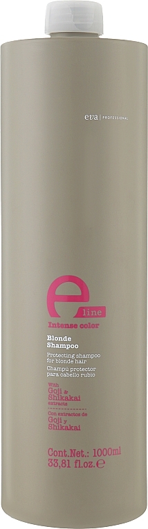Szampon do włosów blond - Eva Professional E-Line Blonde Shampoo — Zdjęcie N2