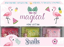 Kup Zestaw lakierów do paznokci - Snails You Are Magical Mini Edition Flamingo (nail/polish/3x7ml)