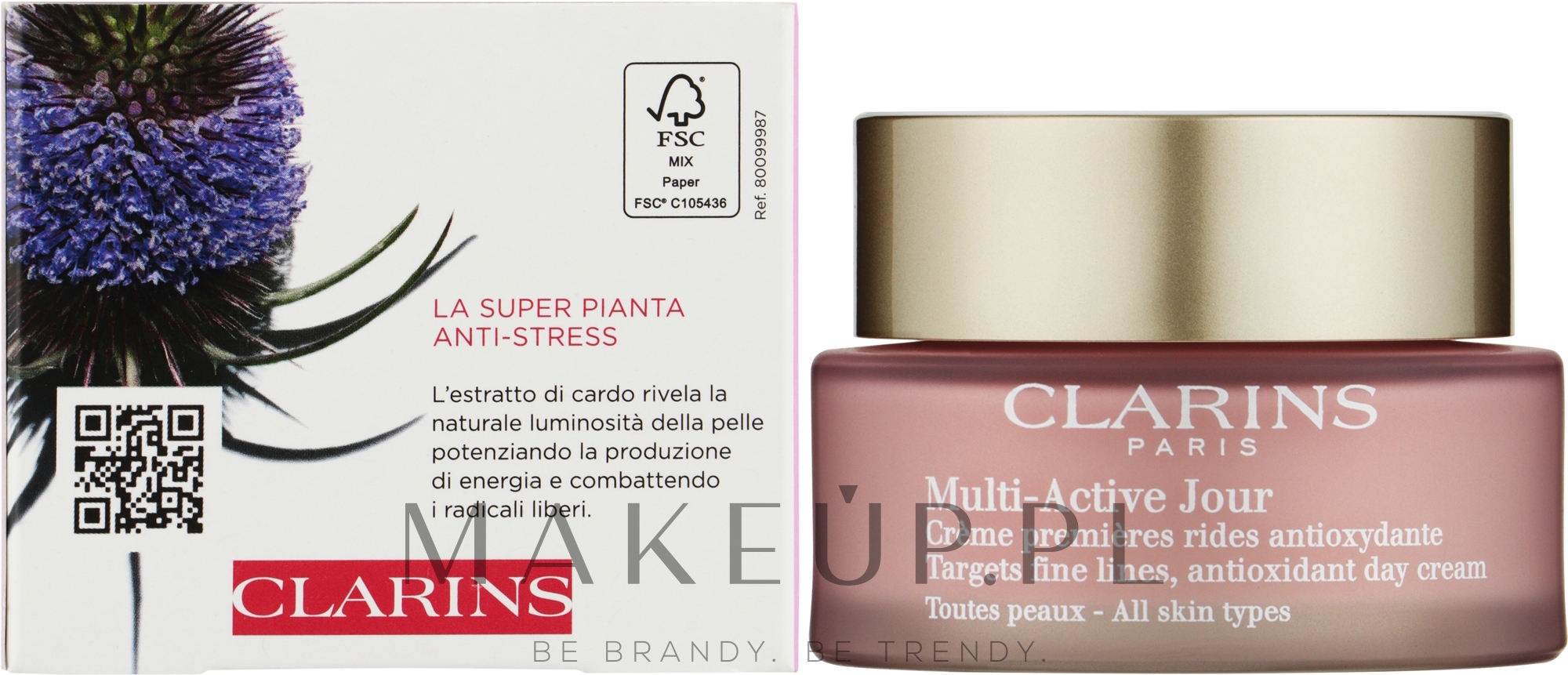 Krem na dzień - Clarins Multi-Active Day Cream For All Skin Types — Zdjęcie 50 ml