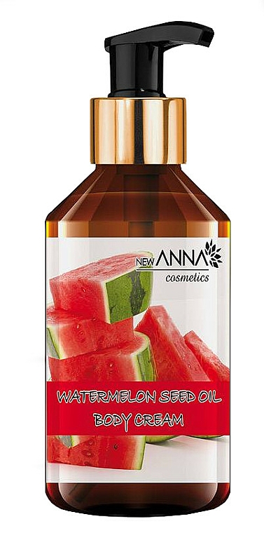Balsam do ciała Arbuz - New Anna Cosmetics Watermelon Seed Oil Body Cream — Zdjęcie N1