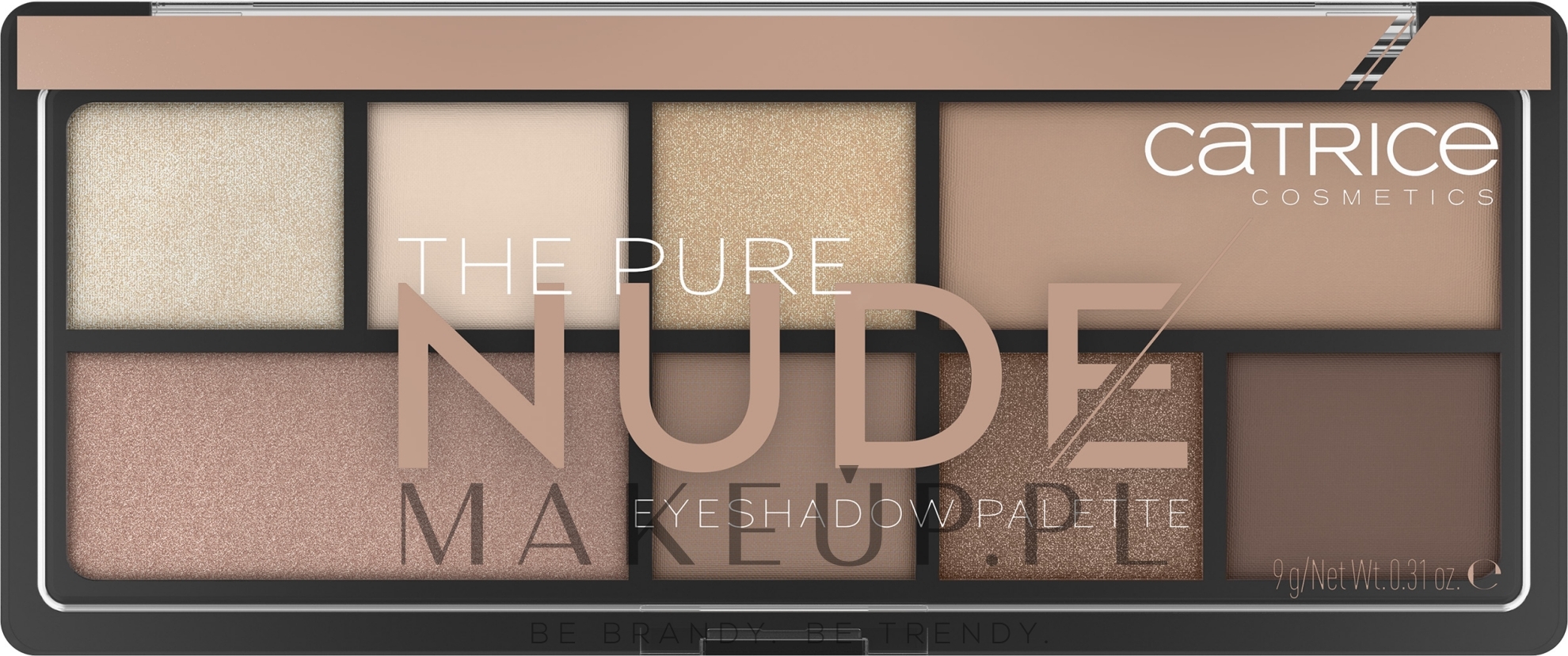 Paleta cieni do powiek - Catrice The Pure Nude Eyeshadow Palette — Zdjęcie 9 g