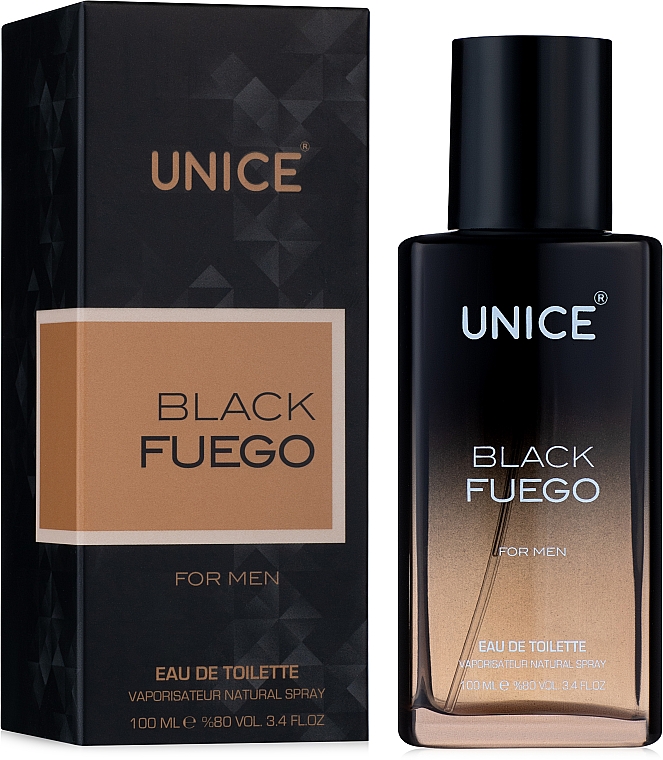Unice Black Fuego - Woda toaletowa  — Zdjęcie N2