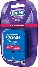 Nić dentystyczna - Oral-B 3D White Luxe Floss — Zdjęcie N2