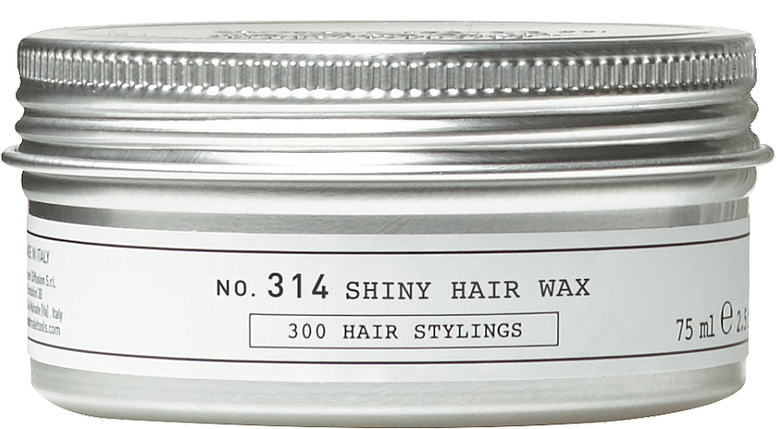 Błyszczący wosk do włosów średnio utrwalający - Depot Hair Styling 314 Shiny Hair Wax — Zdjęcie N1