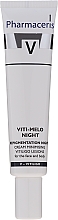Krem repigmentacyjny do twarzy i ciała na noc - Pharmaceris V Vito-Melo Night Cream — Zdjęcie N2